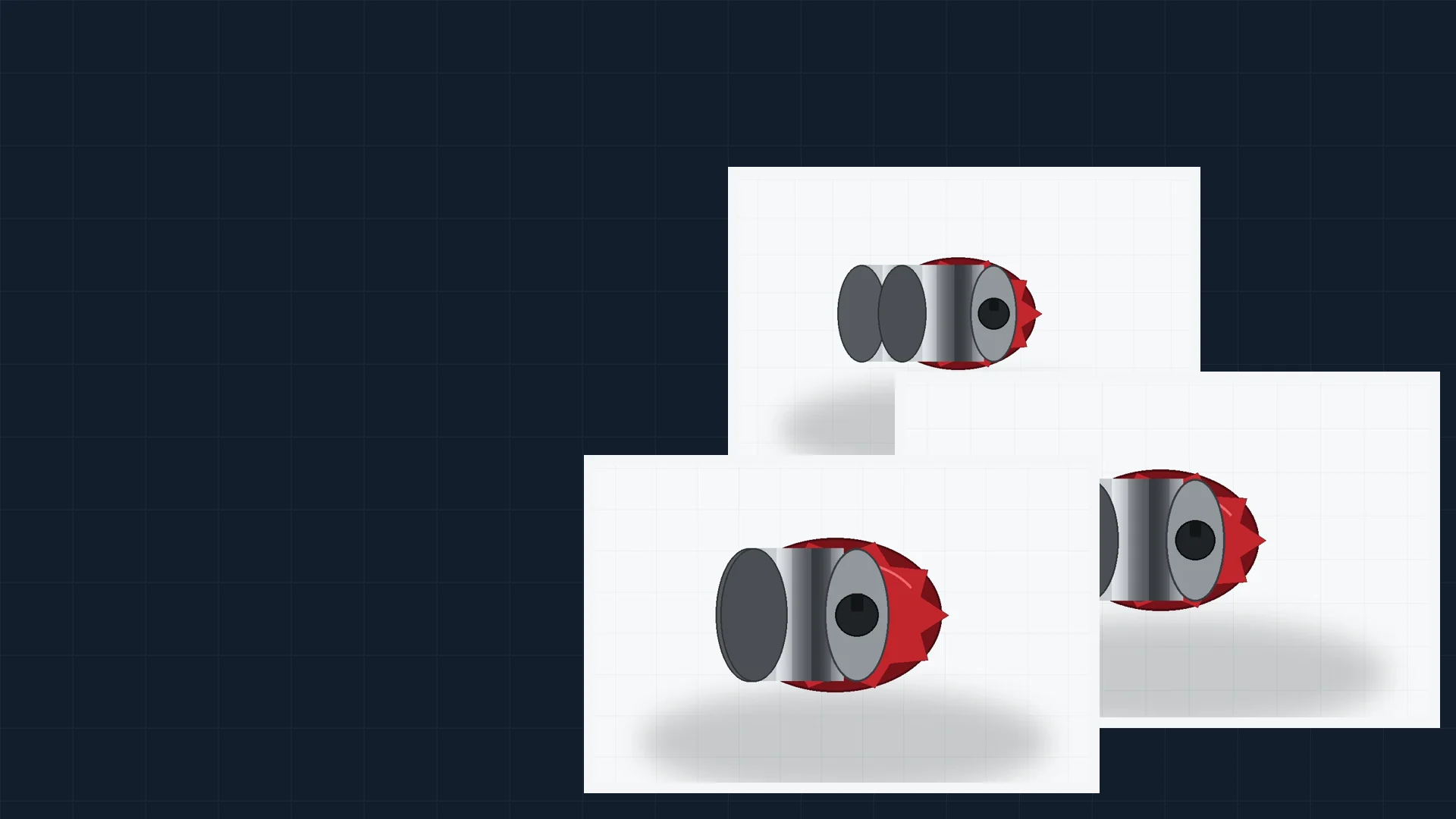 Representative NM flexible coupling range illustration
