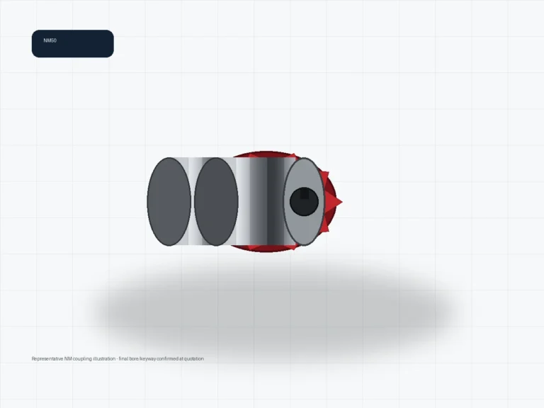 NM50 NM coupling representative illustration